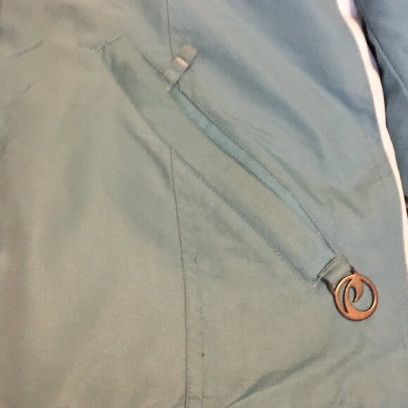 Retro Two Tone Blue Snowboarding Jacket - Picture 5 of 16